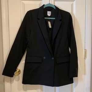 GAP black blazer Size 8 NWT